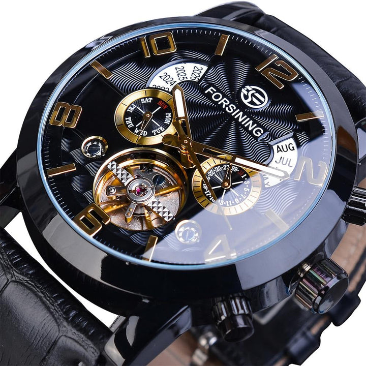 Luksus Tourbillon Automatisk Mekanisk Ur